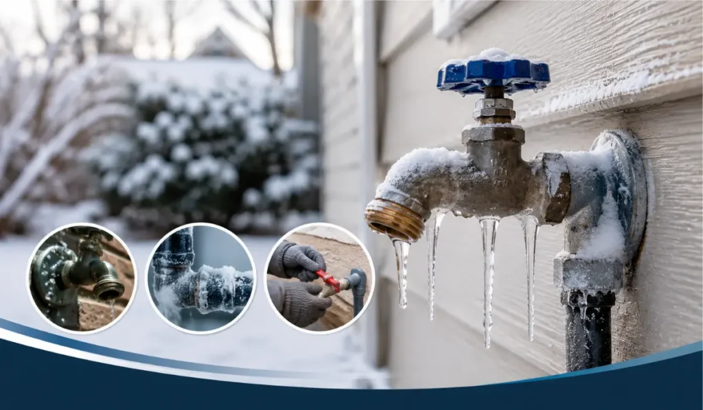 Outdoor Faucet Repair Common Winter Damage and How to Prevent It